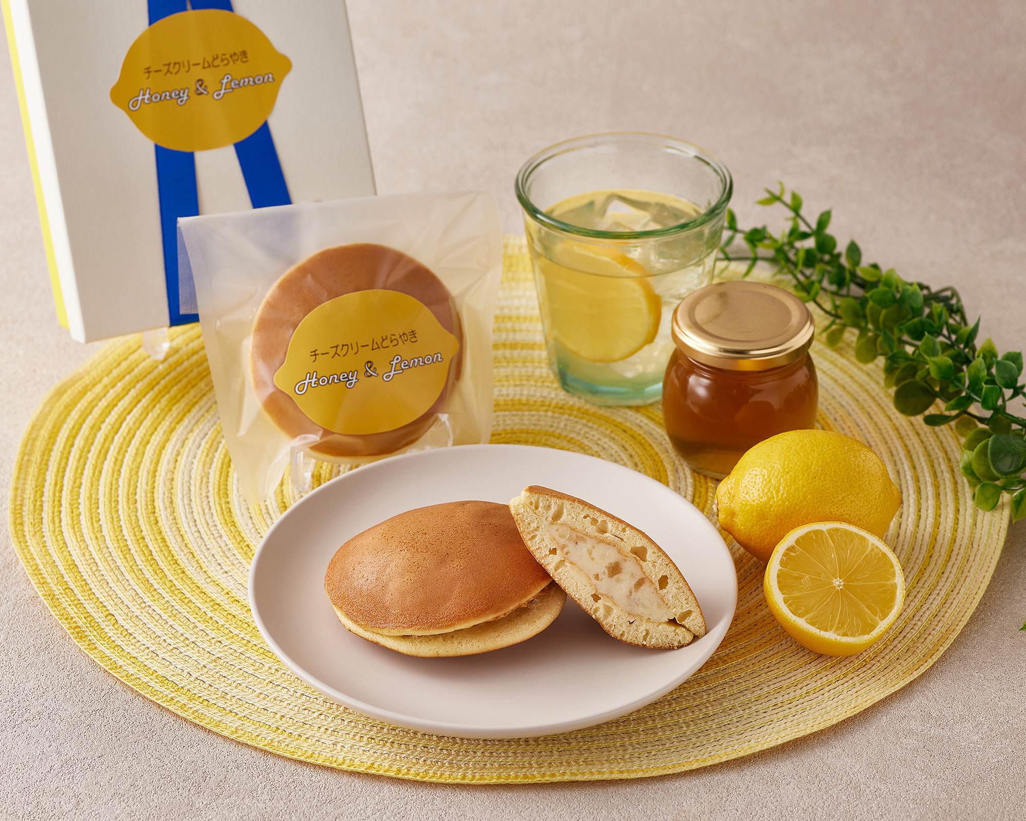 チーズクリームどらやき　Honey&Lemon